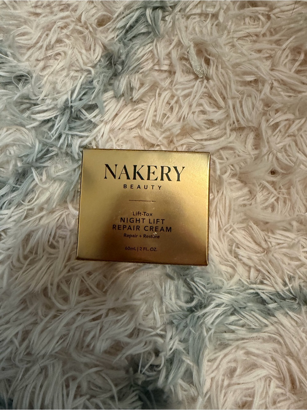 Nakery Night Lift Repair Cream — Gold